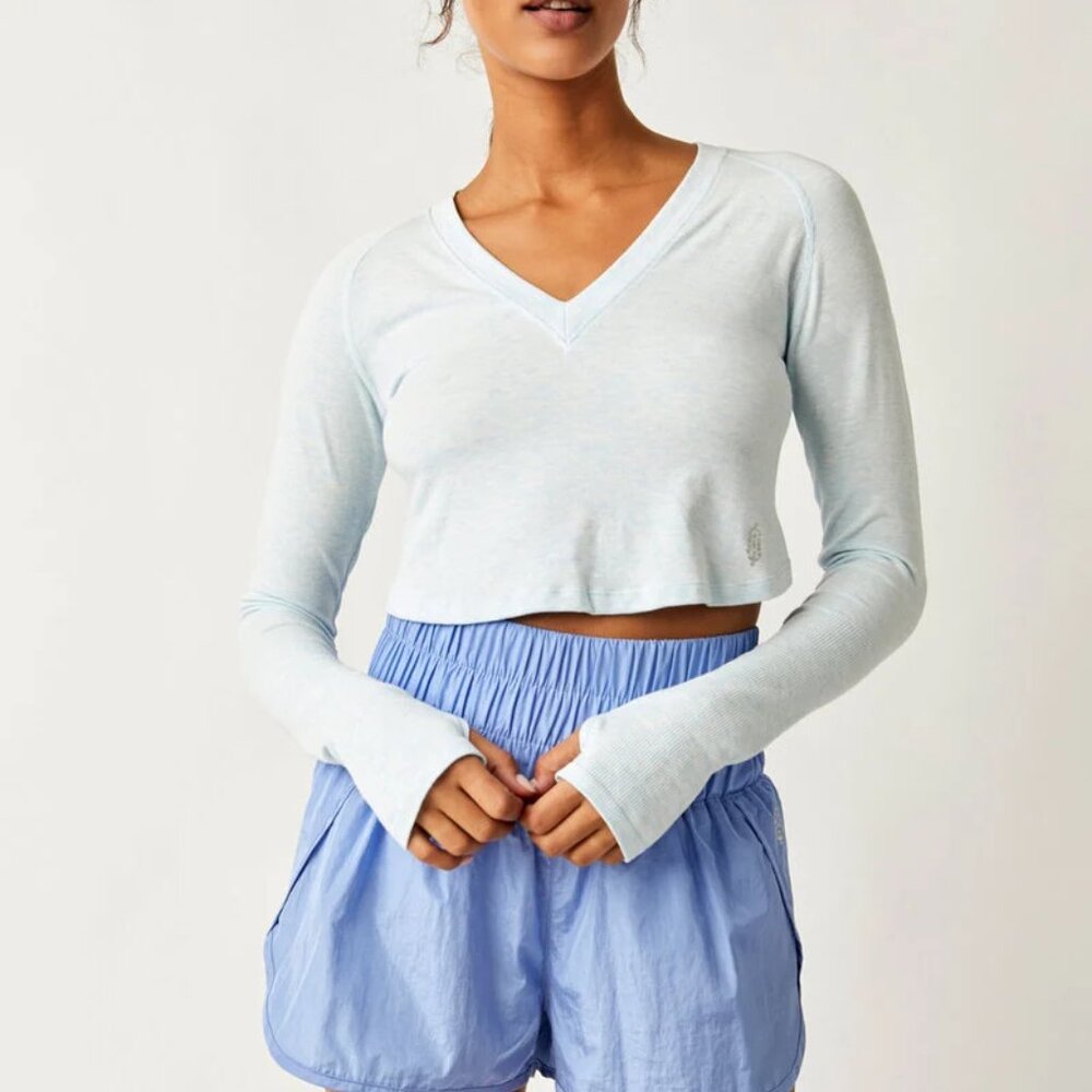 Free People Too Good Long Sleeve Layer - Size Medium/Large